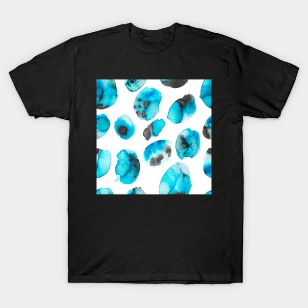 watercolor polka dots seamless pattern T-Shirt by Olga Berlet